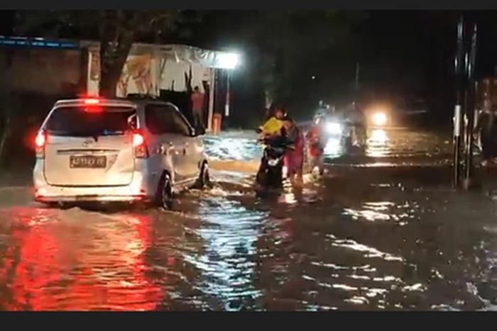 Sungai Buntung Meluap, Puluhan Rumah di Klaten Terendam Banjir