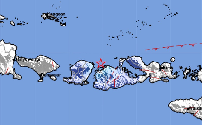 Gempa Terkini M4,6 Guncang Sumbawa Rabu Malam