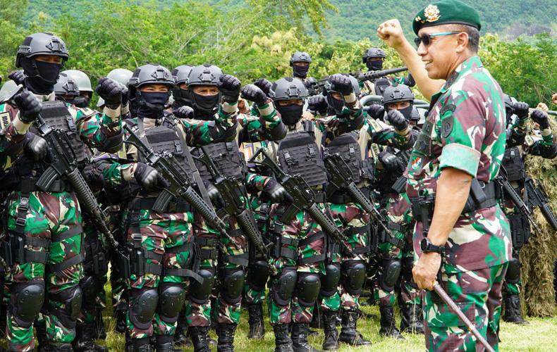  Pangdivif 2 Kostrad Harap Prajurit Raider Mampu Hadapi Berbagai Rintangan di Medan Tempur 