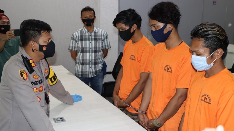 Ini Tampang 3 Pemerkosa Buruh Pabrik di Sukabumi, Ngaku Sering Nonton Film Porno