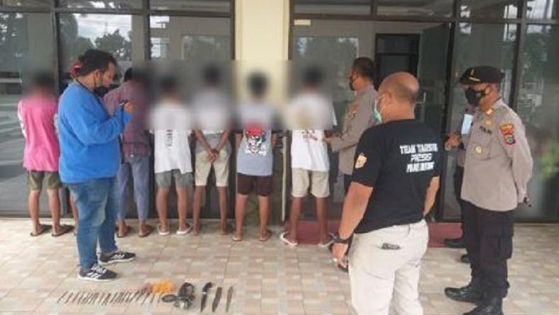 Ingin Viral Unggah Video Buat Panah Wayer, 7 Remaja Ini Langsung Ditangkap Polisi
