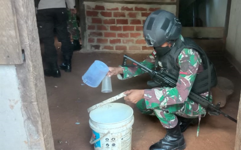 TNI Polri Razia Miras di Boven Digoel Papua Jelang Nataru, Ini Hasilnya 