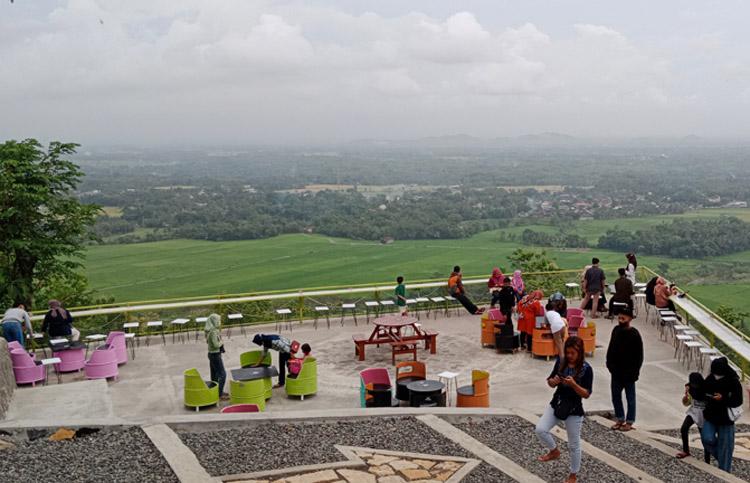 Puncak Saka Destinasi Baru Di Kulonprogo Tawarkan Panorama Sawah