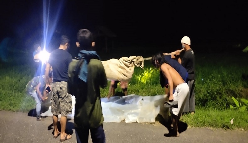 Mayat Perempuan Mengambang di Sungai Ciparanje Sukabumi