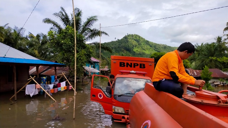 Banjir dan Longsor Landa 3 Kecamatan di Tapsel, 278 Rumah Terdampak
