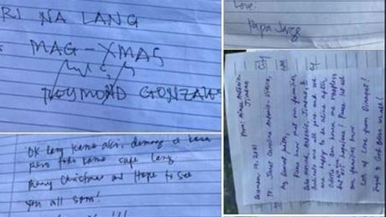 Tulisan Tangan Korban Angin Topan Rai Kabarkan Kondisi ke Keluarga Bikin Haru