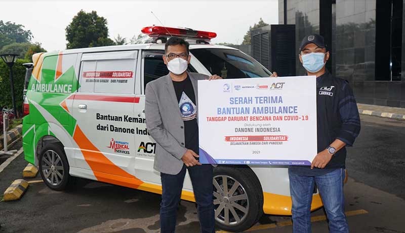 Bantu Penanganan Bencana, Danone Indonesia Serahkan Ambulans kepada ACT - Bagian 2