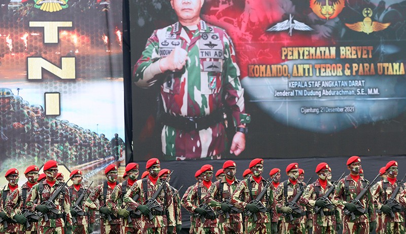 KSAD Jenderal TNI Dudung Abdurachman Terima 3 Brevet Kopassus - Bagian 3
