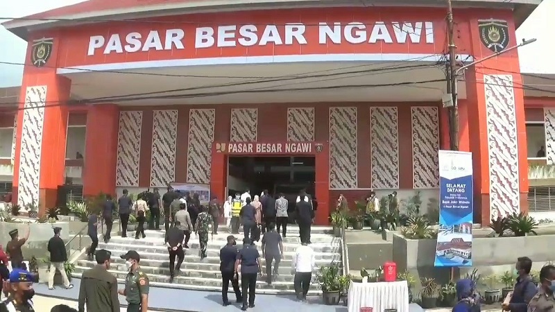 Fasilitas Belum Tuntas Pascaperesmian, Pasar Besar Ngawi Belum Bisa Beroperasi Normal