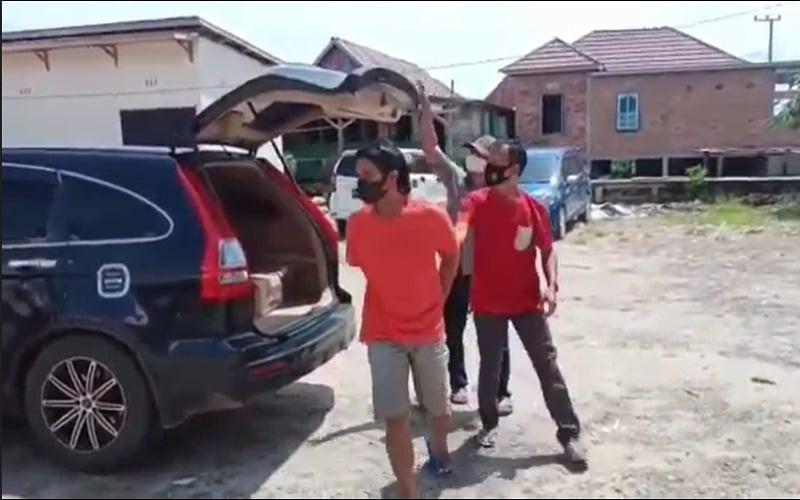 Terekam CCTV, Pemuda Palembang Ini Mencuri Alat Tambal Ban di Ogan Ilir 