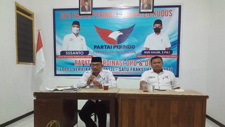 Rapatkan Barisan, Perindo Kudus Targetkan Lolos Verifikasi Pemilu