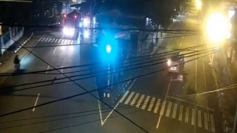 Terekam CCTV, Peristiwa Tabrak Lari di Lampu Merah Tugu PKK Salatiga Terungkap 