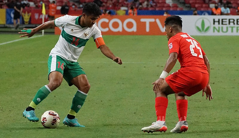 Semifinal Piala AFF, Timnas Indonesia Ditahan Imbang Singapura 1-1 - Bagian 3