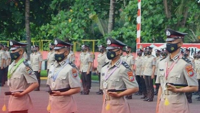 Ini 4 Nama Lulusan Terbaik Bintara Polri SPN Polda Sulut