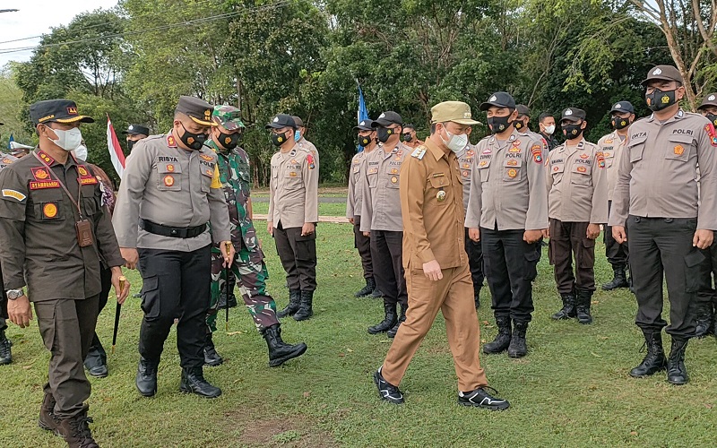 title Ratusan Personel Gabungan Amankan Nataru di Bangka Tengah Ratusan Personel Gabungan Amankan Nataru di Bangka Tengah
