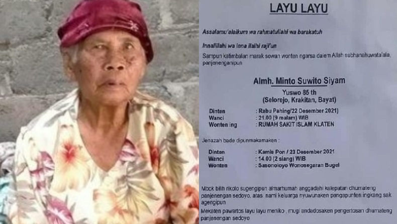 Youtuber Mbah Minto Klaten Tutup Usia, Netizen: Karyamu Akan Selalu Dikenang Youtuber Mbah Minto Klaten Tutup Usia, Netizen: Karyamu Akan Selalu Dikenang