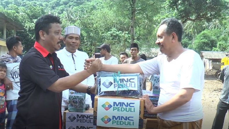 MNC Peduli Salurkan Bantuan bagi Korban Banjir di Lombok Barat