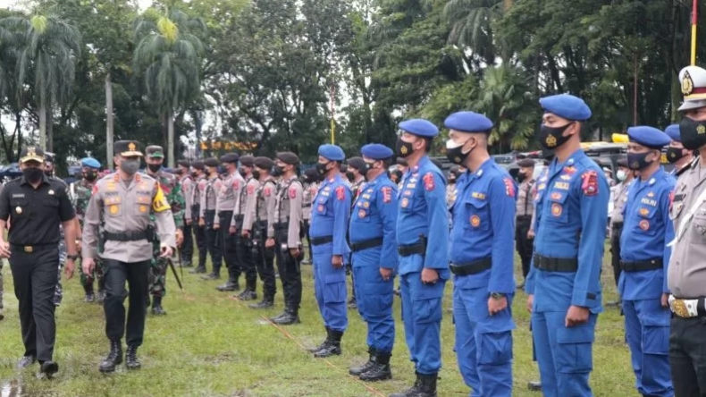 3.129 Personel Gabungan Siap Amankan Perayaan Natal dan Tahun Baru di Sumbar