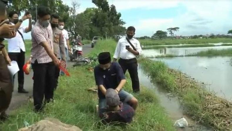 Polres Kendal Gelar Rekonstruksi Kasus Pembunuhan Imam Ali Murtadho