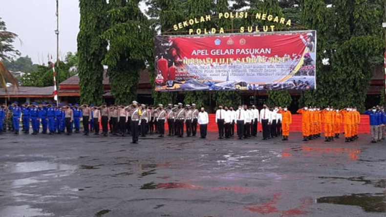 Polda Sulut Siagakan 6.008 personel Jaga Gereja hingga Objek Wisata saat Nataru