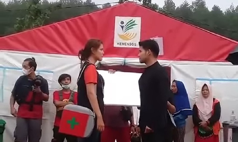 Syuting Sinetron di Pengungsian Erupsi Gunung Semeru Tuai Kecaman