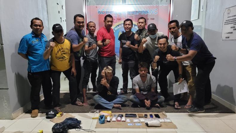 Edarkan 1,7 Kilogram Sabu, 2 Pemuda di Pangkalpinang Ditangkap
