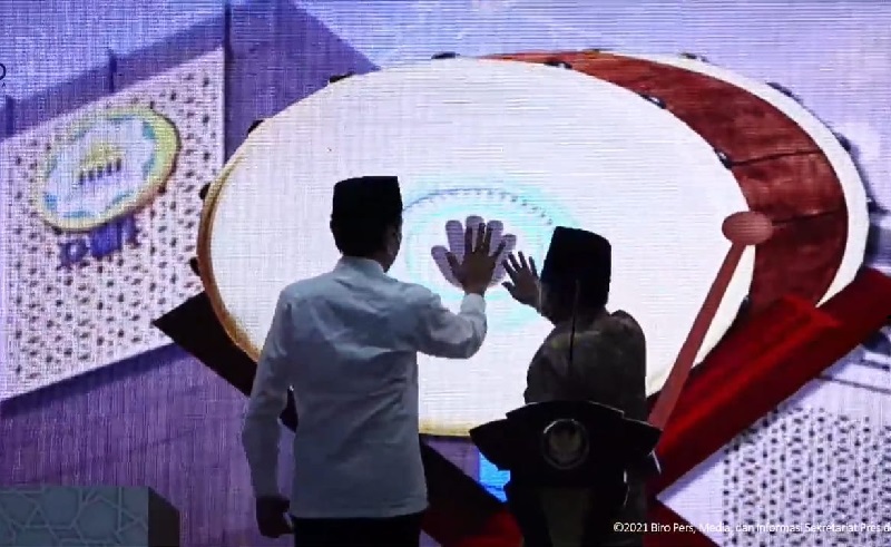 Resmikan Kantor DMI, Jokowi Sebut Berawal dari Curhatan Jusuf Kalla saat Masih Jabat Wapres