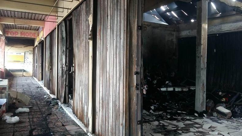 Cerita Sedih Pedagang Pasar Kroya yang Kiosnya Ludes Terbakar,  Rugi Miliaran Rupiah