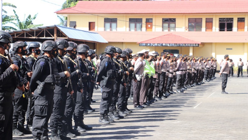 Amankan Ibadah Malam Natal di Kota Manado, Polda Sulut Siagakan 673 Personel