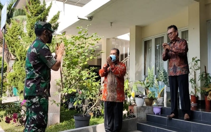 Kodim 0418 Palembang Pastikan Perayaan Natal 2021 Aman