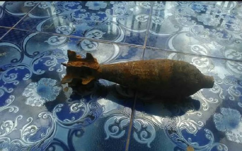 Heboh Warga Temukan Mortir Zaman Perang saat Cangkul Jalan di Bengkulu