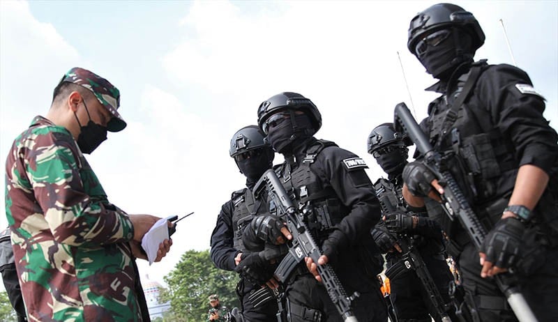 Apel Pengamanan Kedatangan Presiden Jokowi di Kendari - Bagian 2