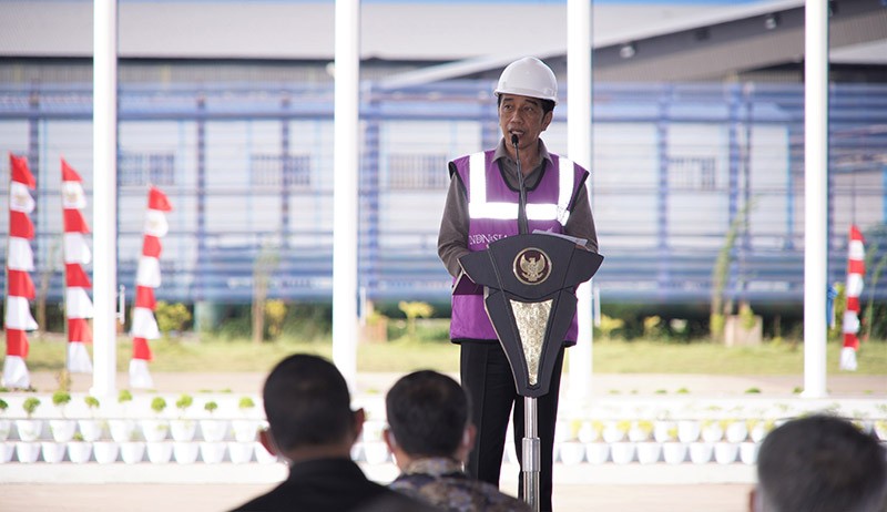 Presiden Jokowi Resmikan Pabrik Smelter Nikel di Konawe - Bagian 2