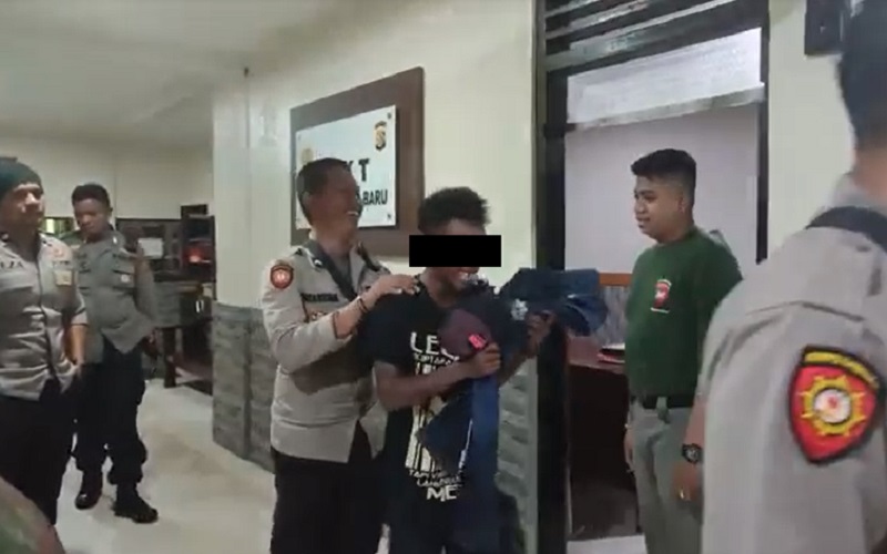 Mabuk hingga Buat Keributan, Pemuda Timika Ditangkap Polisi