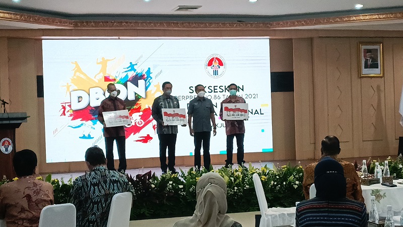 Menpora Beri Bonus Atlet Berprestasi 2021, Skuad Piala Thomas Indonesia Dapat Rp10 Miliar
