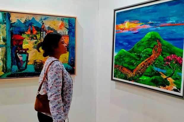 Semarakkan Muktamar NU, 30 Seniman Gelar Pameran Srawung Rasa di Peace Village