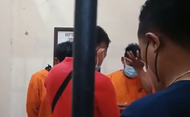 Garang Beraksi, Pelaku Curanmor di Bali Mewek depan Polisi