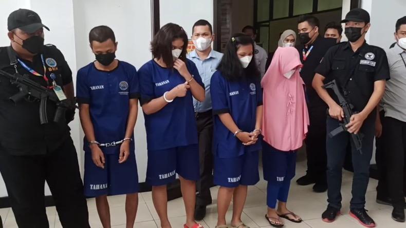 Sepanjang 2021, BNNP Babel Amankan 21 Tersangka Narkoba