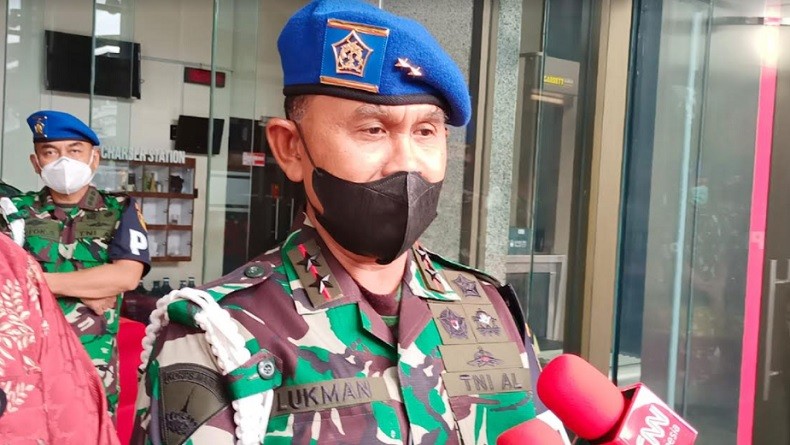 Komandan Puspomal Mayjen TNI Marinir Lukman Datangi KPK