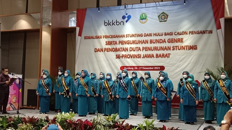 Tekan Angka Gangguan Tumbuh Kembang Anak, Jabar Kukuhkan Duta Penurunan Stunting