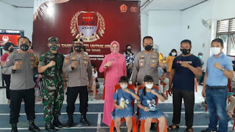 Kejar Target Vaksinasi Covid-19, Polres Bitung Siapkan Hadiah