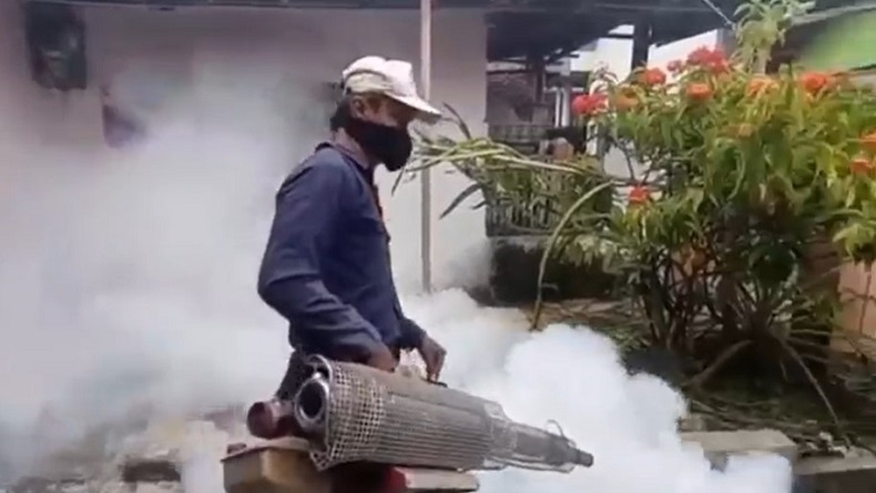 Penyakit DBD Merebak, Dinkes Brebes Gelar Fogging Massal 