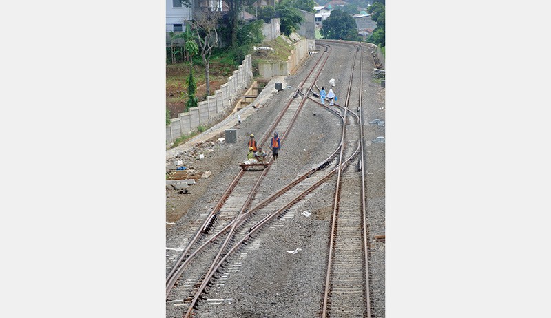 Progres Pembangunan Jalur Ganda Kereta Api Bogor-Sukabumi - Bagian 2