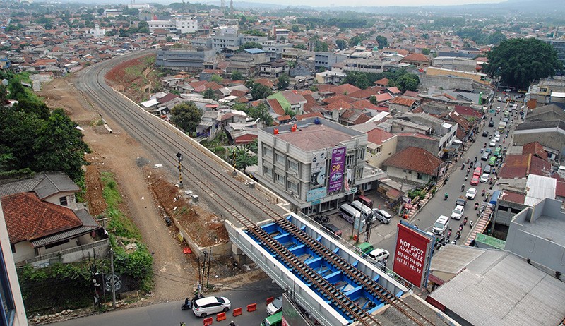 Progres Pembangunan Jalur Ganda Kereta Api Bogor-Sukabumi - Bagian 1