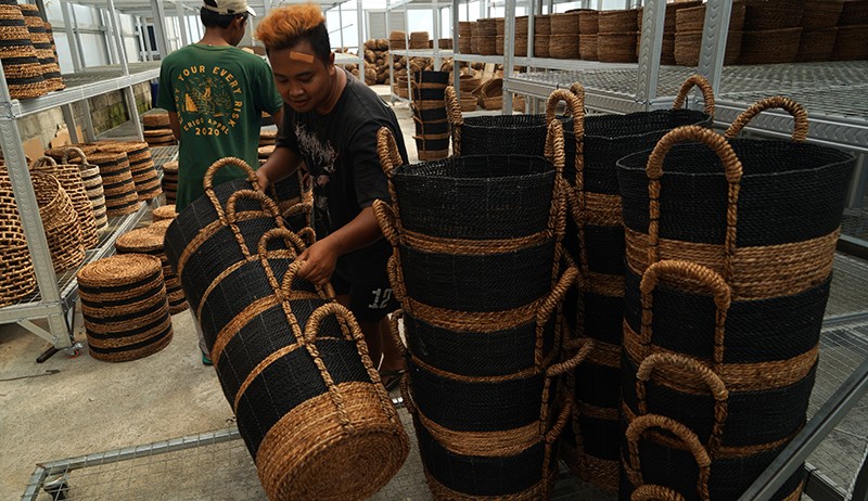 Kerajinan Berbahan Baku Serat Alam Buatan Sleman Diekspor ke Eropa - Bagian 2