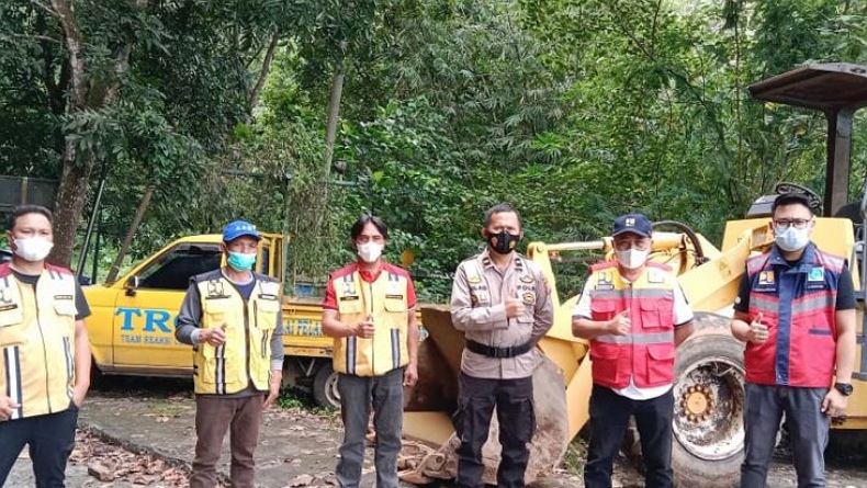 Antisipasi Longsor Jalur Manado-Tomohon, BPJN Sulut Siagakan Peralatan