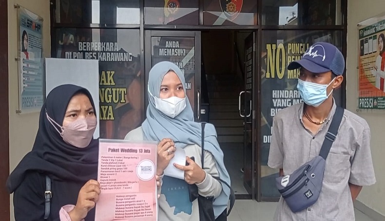 Tertipu Wedding Organizer, Puluhan Calon Pengantin di Karawang Nyaris Gagal Menikah