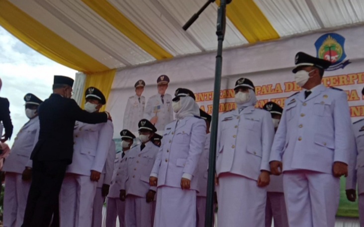 41 Kepala Desa di Jeneponto Resmi Dilantik, Ini Pesan Bupati Iksan Iskandar