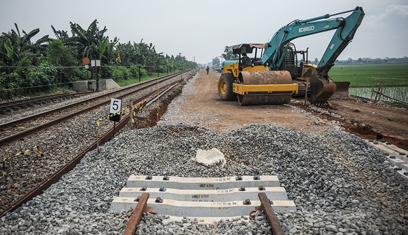 177,26 Kilometer Jalur Kereta Api Dibangun Selama 2021 - Bagian 2