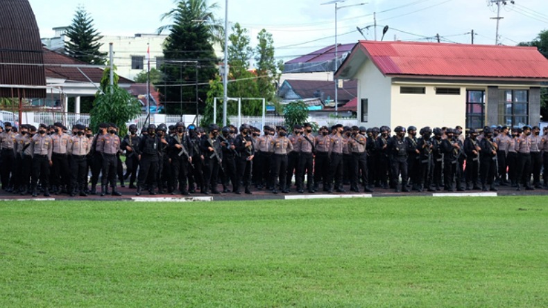 1.022 Personel Polda Sulut Siap Amankan Malam Tahun Baru 2022